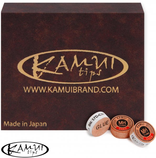 Наклейка для кия Kamui Snooker Original ø11мм Medium/Hard 1шт.