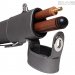 Тубус QK-S Musketeer 1x1 серый металлик
