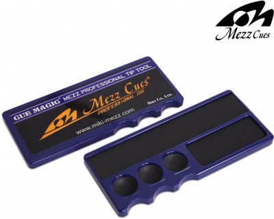 Инструмент для наклейки Mezz Cue Magic Professional Tip Tool синий