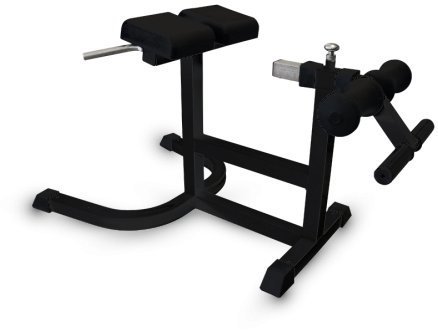 Тренажёр Barbell МВ 2.16 для горизонтального разгибания спины (Гиперэкстензия горизонтальная) чёрный