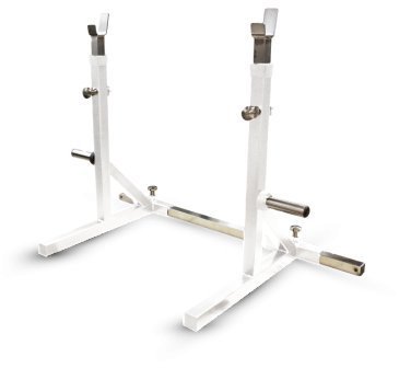 Стойка с двумя позициями для штанг Barbell МВ 2.11 белый