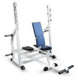 Скамья-стойка для жима штанги сидя Barbell МВ 2.14 белый