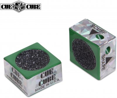 Инструмент для обработки наклейки Cue Cube зеленый