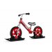 Combo Drift - Беговел из алюминия с лыжами и колесами Small Rider Foot Racer EVA (красный)