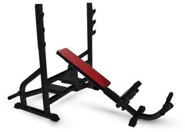 Скамья-стойка Barbell МВ 2.08 для жима под углом вверх чёрный