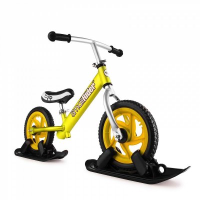 Combo Drift - Беговел из алюминия с лыжами и колесами Small Rider Foot Racer EVA (золотой)