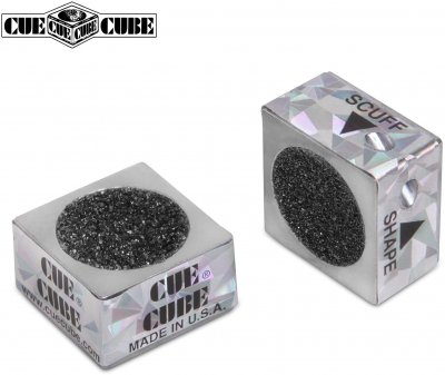 Инструмент для обработки наклейки Cue Cube серебро