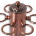Киевница напольная Fortuna Gloria Red Bronze для 6 киев