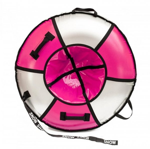 Санки надувные Тюбинг RT "ЭЛИТ" розовый, диаметр 105 см