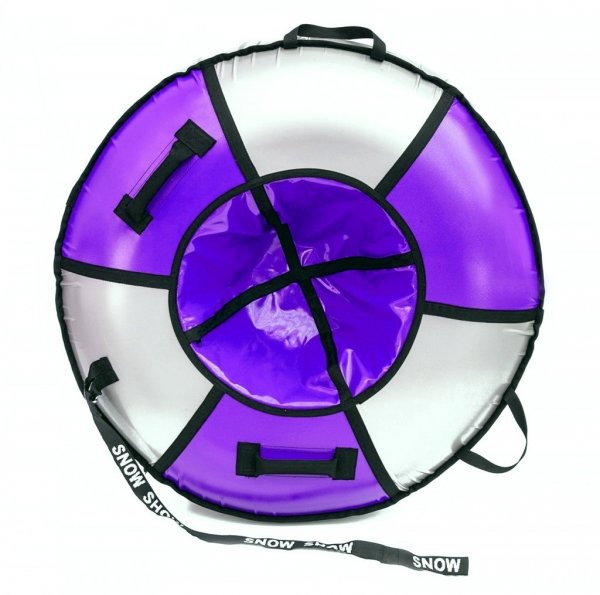 Санки надувные Тюбинг RT "ЭЛИТ" фиолетовый, диаметр 105 см