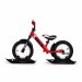 Combo Drift - Беговел из алюминия с лыжами и колесами Small Rider Roadster 2 AIR (красный)