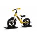 Combo Drift - Беговел из алюминия с лыжами и колесами Small Rider Roadster 2 EVA (желтый)