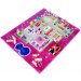 Детский игровой ковер "Домик", розовый 80х100