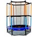 Батут с сеткой Hudora Safety trampoline Jump in 3.0, 140 см (оранжевый)
